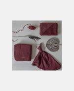 Plic pentru scutece și șervețele umede Pure Indian Red Little Dutch - imagine 3