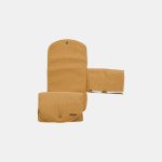 Salteluța portabilă pentru schimbat scutece Pure Ochre Little Dutch