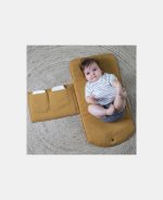 Salteluța portabilă pentru schimbat scutece Pure Ochre Little Dutch - imagine 3