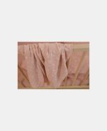 Set două museline din bumbac Wild Flowers Pink & Pure Pink Little Dutch - imagine 4