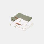Set două museline din bumbac Pure Olive & Sailors Bay Little Dutch