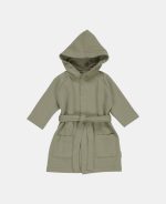 Halat de baie - Pure Olive - Little Dutch - imagine 2