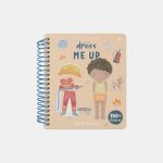 Carte cu activități pentru copii - Dress me Up - Jim - Little Dutch
