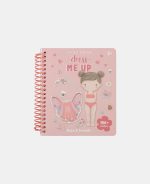 Carte cu activități pentru copii - Dress me Up - Rosa - Little Dutch