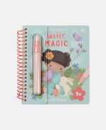 Carte magică de colorat cu apă - Rosa - Little Dutch - imagine 2