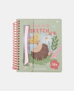 Carte pentru copii - Scratch & Sketch - Rosa - Little Dutch - imagine 2