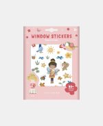 Autocolante reutilizabile pentru sticla - Rosa & Friends - Little Dutch