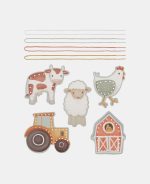 Set de cartonașe cu șnur - Little Farm - Little Dutch - imagine 3