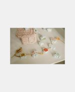 Set de figurine din lemn FSC cu șnur - Little Farm - Little Dutch - imagine 4