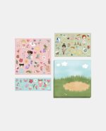 Set de autocolante - Rosa & Friends - Little Dutch - imagine 3
