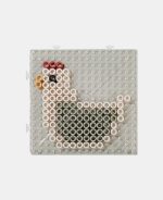 Joc creativ cu mărgele de călcat Hama - Little Farm - Little Dutch - imagine 2