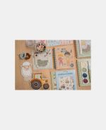 Joc creativ cu mărgele de călcat Hama - Little Farm - Little Dutch - imagine 18