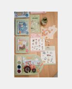 Joc creativ cu mărgele de călcat Hama - Little Farm - Little Dutch - imagine 19
