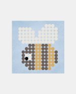 Joc creativ cu mărgele de călcat Hama - Little Farm - Little Dutch - imagine 4