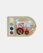 Carte pentru pictat cu acuarele incluse - Little Farm - Little Dutch - imagine 2