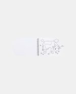 Carte pentru pictat cu acuarele incluse - Little Farm - Little Dutch - imagine 3