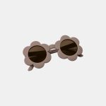 Ochelari de soare pentru copii cu protecție UV400 - Flower Mauve - Little Dutch