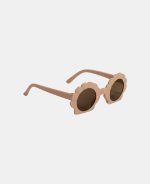 Ochelari de soare pentru copii cu protecție UV400 - Shell Pink - Little Dutch - imagine 3