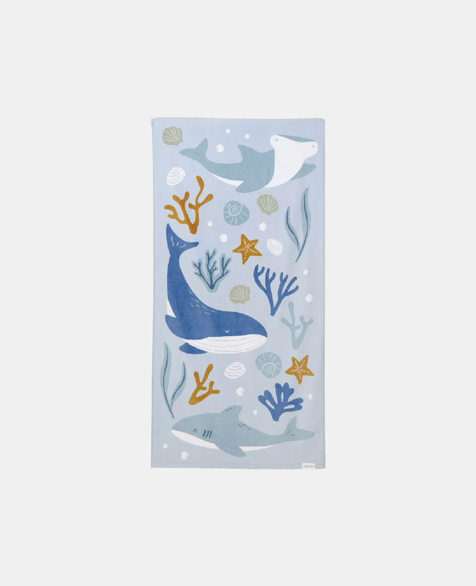 LD125834.jpg Prosop pentru plajă - Ocean Dreams Blue - Little Dutch - imagine 1