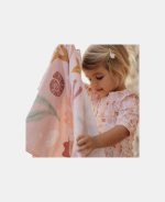 Prosop pentru plajă - Ocean Dreams Pink - Little Dutch - imagine 4