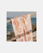 Prosop pentru plajă - Ocean Dreams Pink - Little Dutch - imagine 8