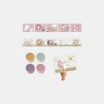 Carte pentru pictat cu degetele - Fairy Garden - Little Dutch