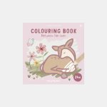 Carte de colorat - Fairy Garden - Little Dutch