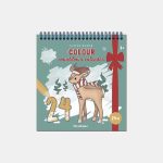 Calendar de Crăciun - carte de colorat -Little Dutch