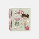 Carte cu activități pentru copii - Dress me Up - Rosa & Friends - Fairy Garden - Little Dutch