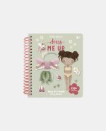 Carte cu activități pentru copii - Dress me Up - Rosa & Friends - Fairy Garden - Little Dutch