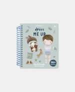 Carte cu activități pentru copii - Dress me Up - Jim & Friends - Forest Friends - Little Dutch