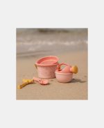 Set de jucării pentru plajă - Little Pink Flowers - Little Dutch - imagine 6