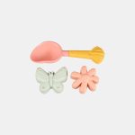 Jucării pentru plajă cu forme pentru nisip - Flowers & Butterflies - Little Dutch