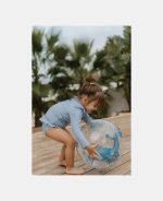 Minge de plajă cu figurină 3D - Ocean Dreams - Albastru - Little Dutch - imagine 4