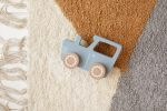 Tractor din lemn Blue Little Dutch - imagine 3