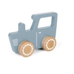 Tractor din lemn Blue Little Dutch