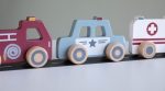 Mașinuțe de intervenție din lemn Little Dutch - imagine 9