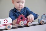 Mașinuțe de intervenție din lemn Little Dutch - imagine 10