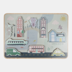 Puzzle din lemn Oraș Little Dutch - imagine 5