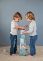 Cutii pentru stivuire din carton dur Zoo  Little Dutch - imagine 13