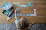 Joc 2 în 1 domino puzzle zoo Little Dutch - imagine 18