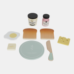 Toaster pâine din lemn și accesorii Little Dutch - imagine 5