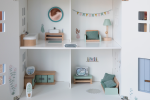 Căsuță din lemn cu mobilier pentru păpuși Little Dutch - imagine 17