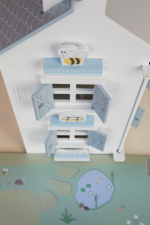 Căsuță din lemn cu mobilier pentru păpuși Little Dutch - imagine 21