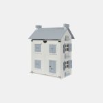 Căsuță din lemn cu mobilier pentru păpuși Little Dutch