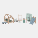 Set de accesorii din lemn pentru căsuțe de păpuși Camera copilului Little Dutch - imagine 2