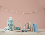 Set de accesorii din lemn pentru căsuțe de păpuși Camera copilului Little Dutch - imagine 5