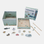 Joc de pescuit magnetic din lemn Little Dutch - imagine 2