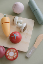Set de legume din lemn Little Dutch - imagine 10