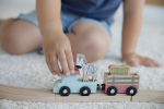 Grădină zoologică cu figurine din lemn extensie Little Railway Collection Little Dutch - imagine 15